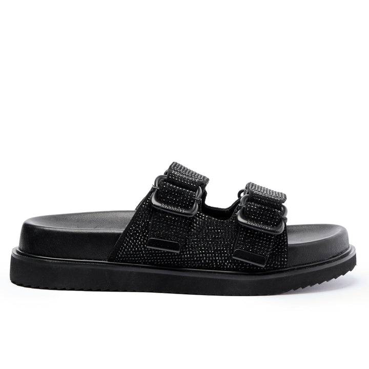 Sadie Sandal Black Diamante Womens