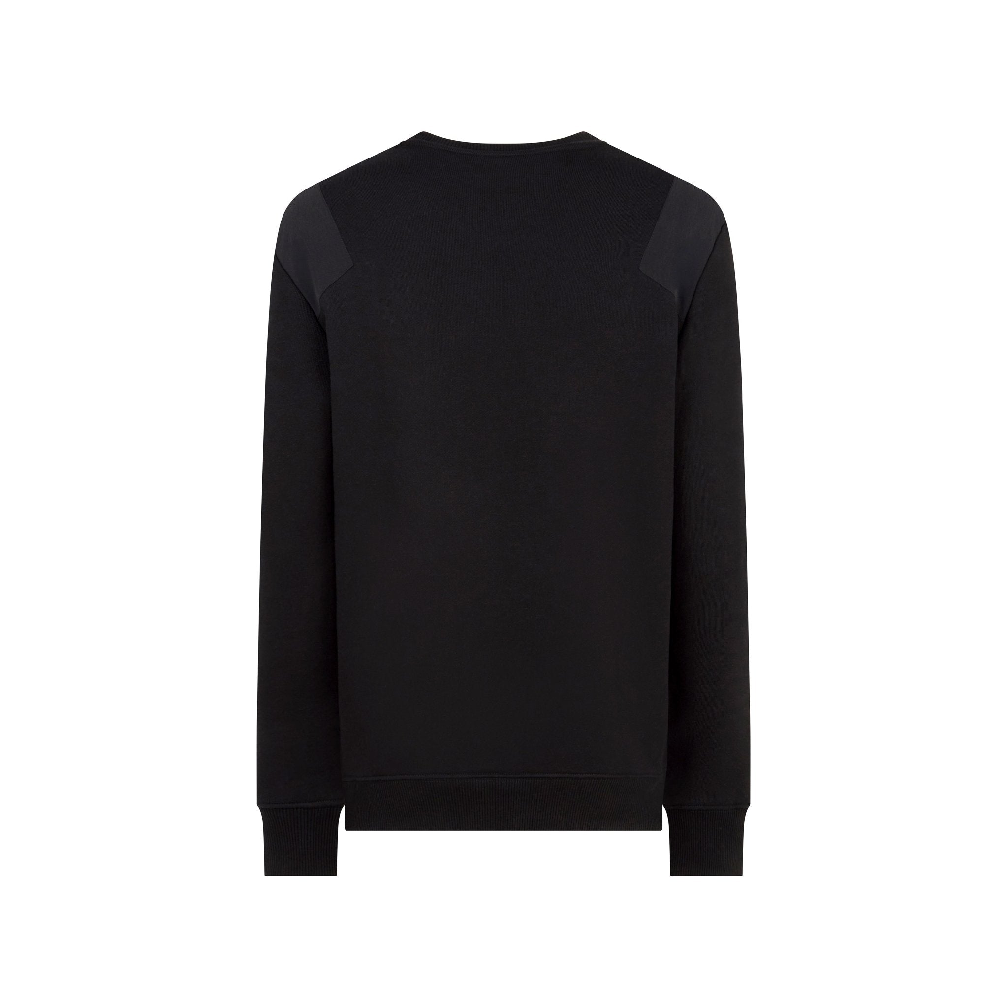 Mallet London Mens Nylon Patch Crew Black