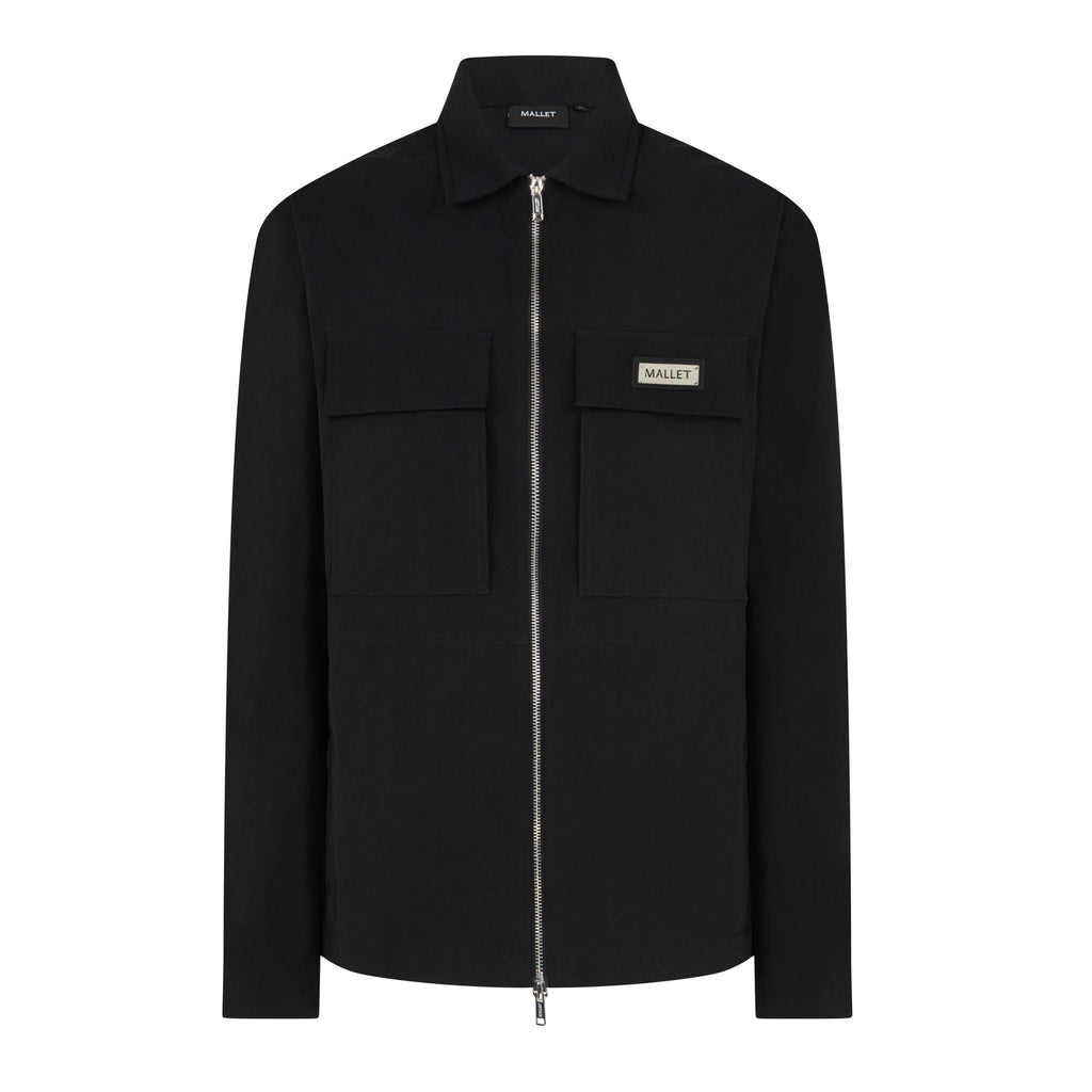 Ripstop Zip Up Overshirt