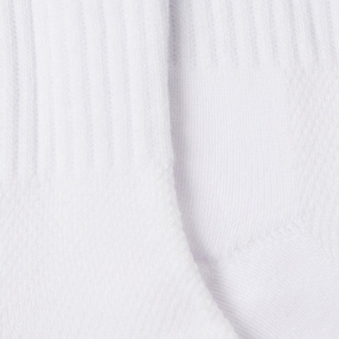 Mallet Socks Large Logo Single White