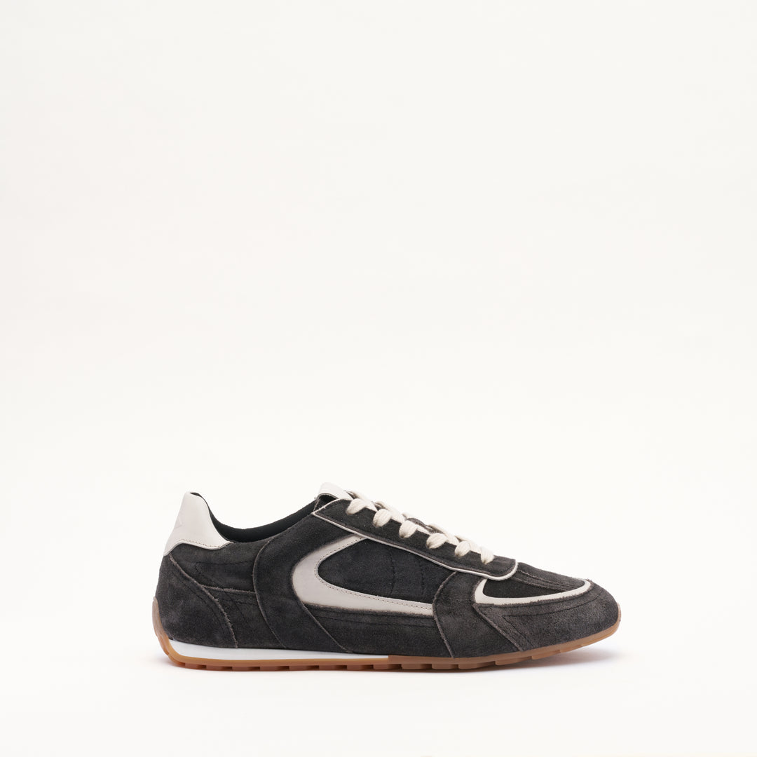MALLET Acton Women's Black Suede Trainers