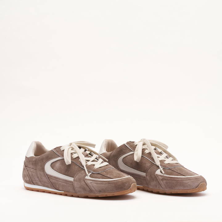 MALLET Acton Women's Brown Suede Trainers