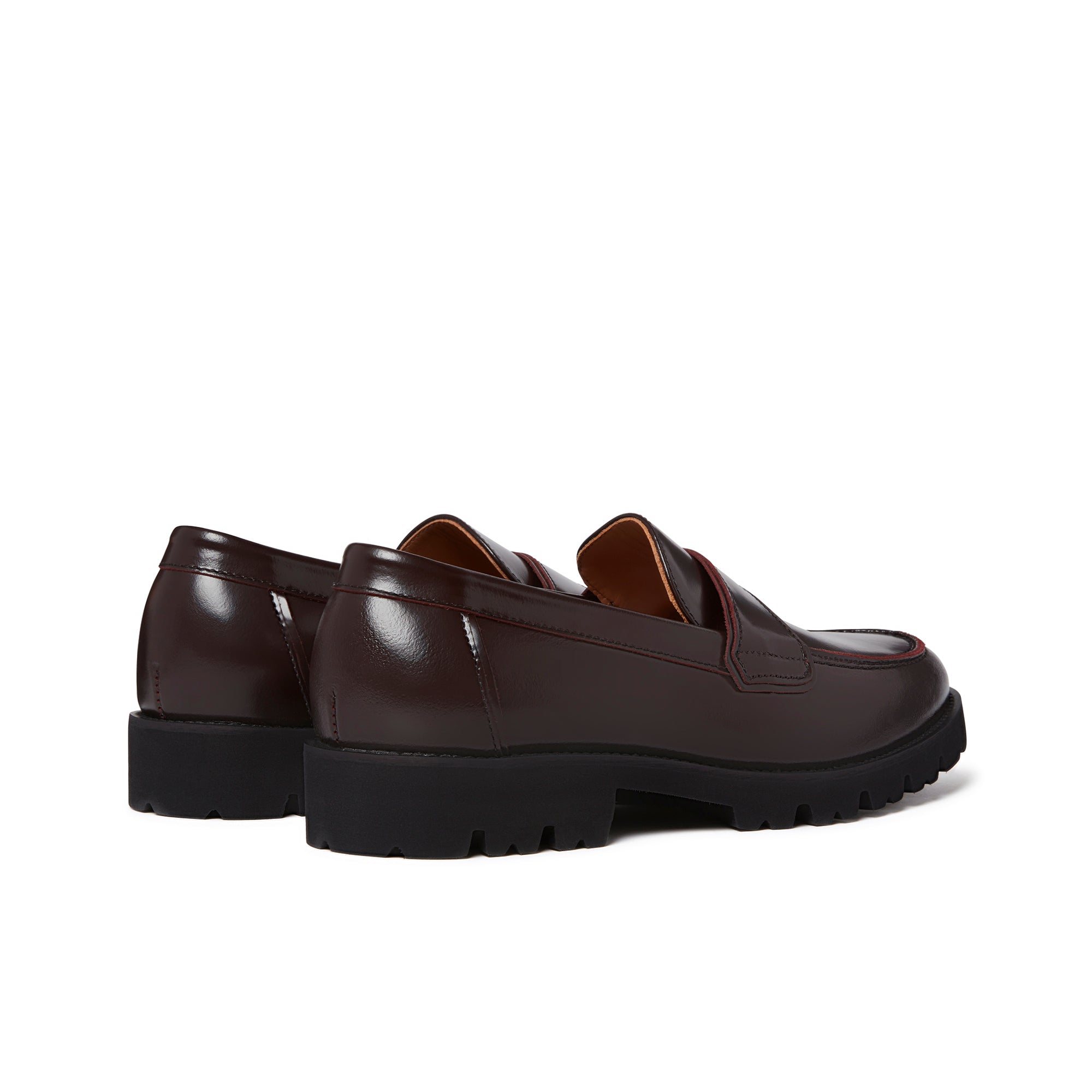 Oxblood loafers on sale