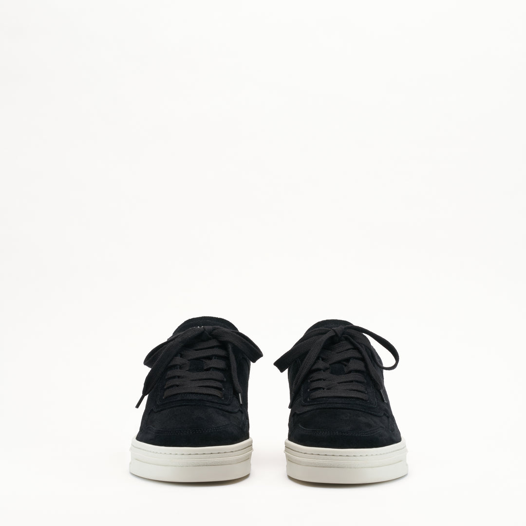 MALLET Barnsley Men's Black Suede Trainers