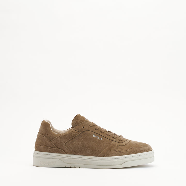 MALLET Barnsley Men's Brown Suede Trainers