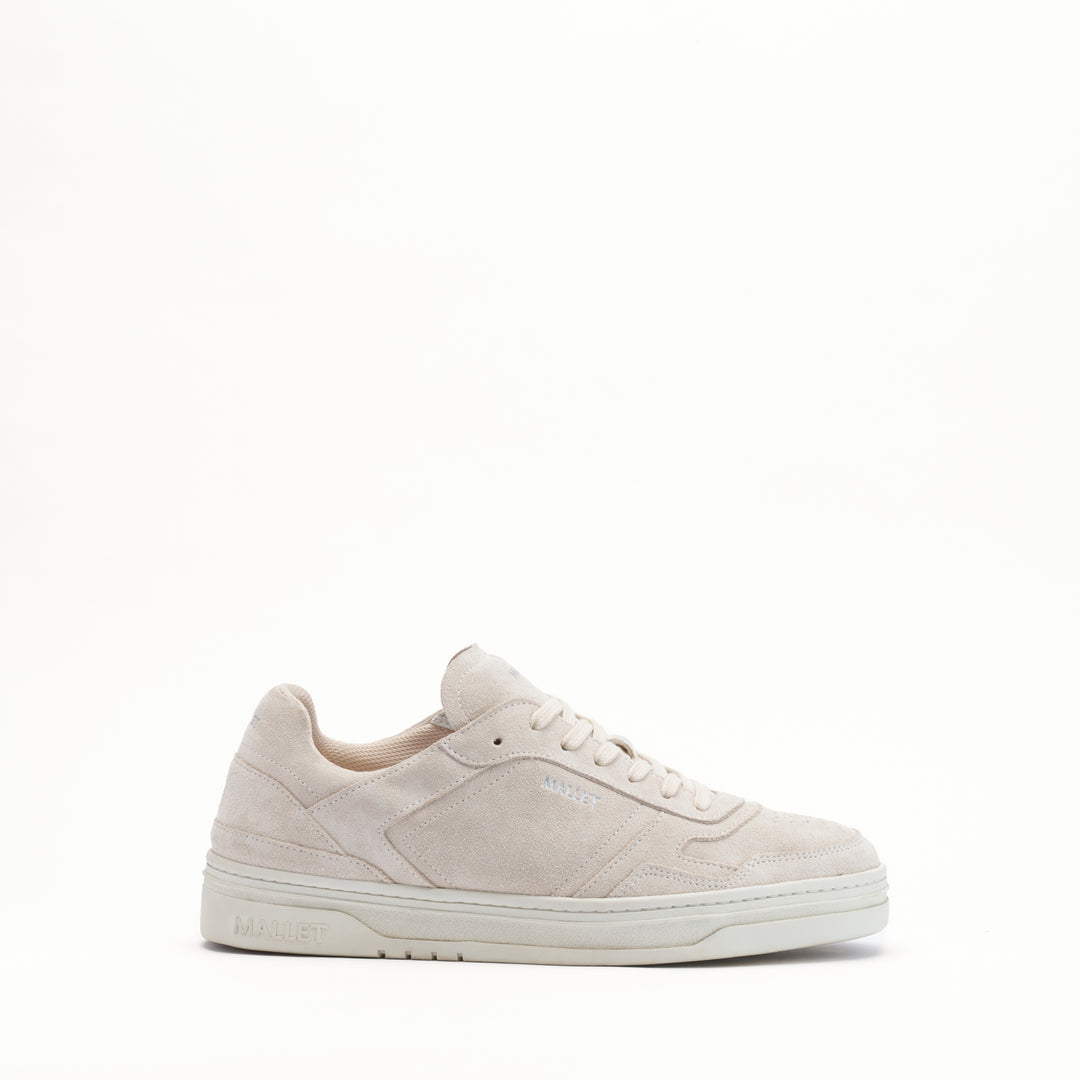 MALLET Barnsley Men's Neutral Suede Trainers