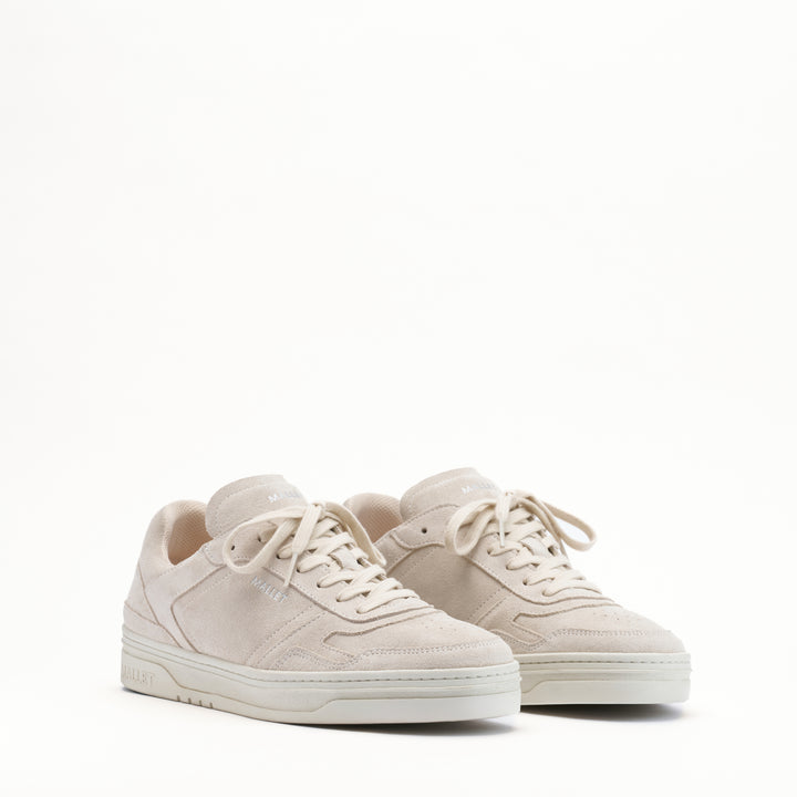 MALLET Barnsley Men's Neutral Suede Trainers