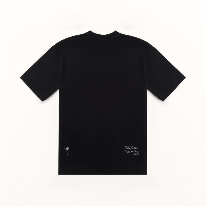 Detroit Peeper Large Logo Tee Black