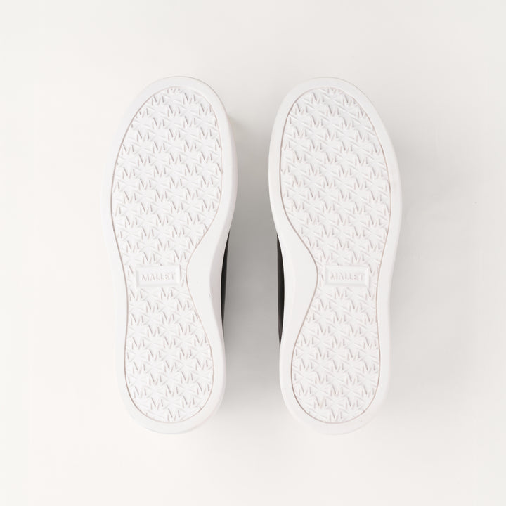 MALLET Bloomsbury Women's Black Leather Trainers