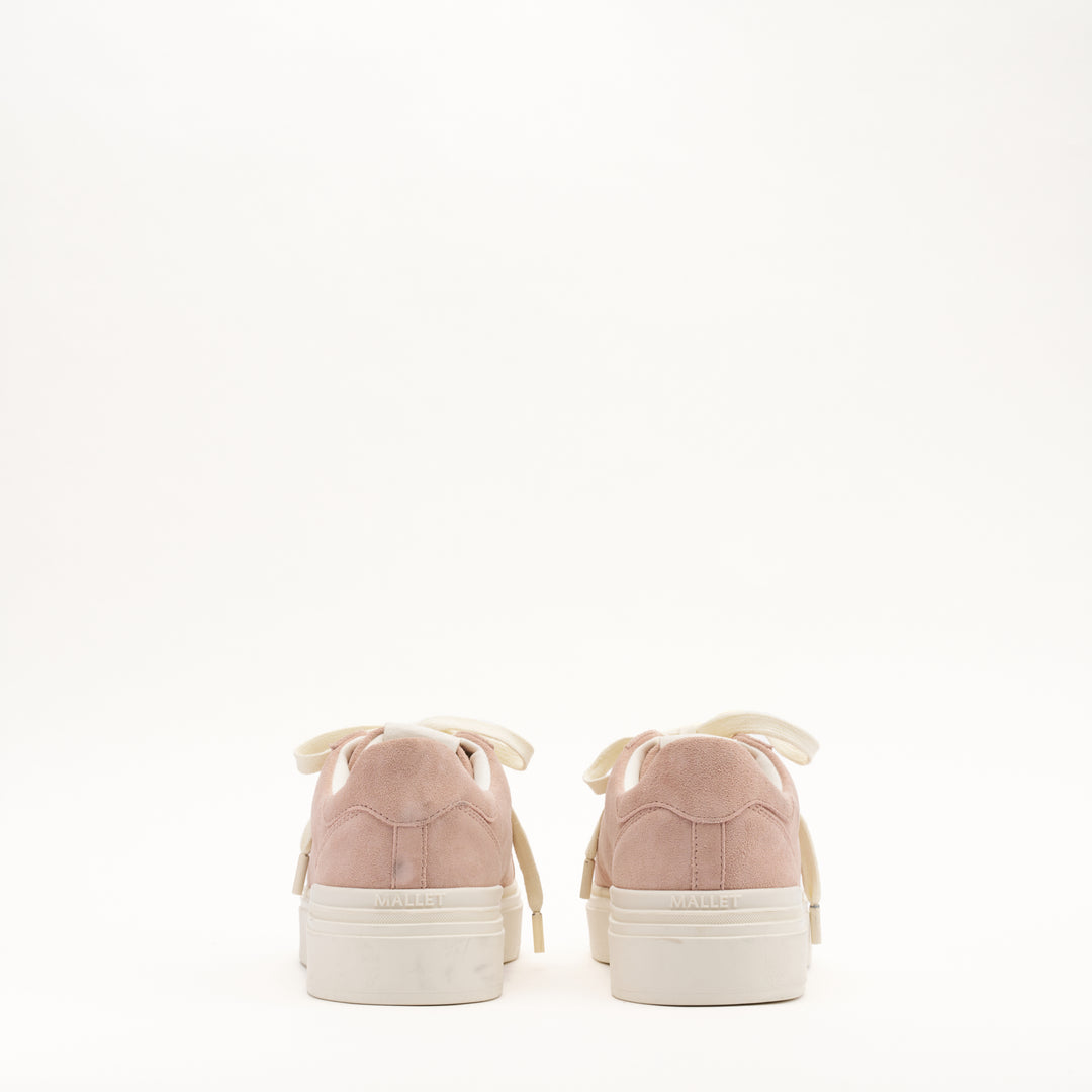 MALLET Bloomsbury Women's Pink Suede Trainers