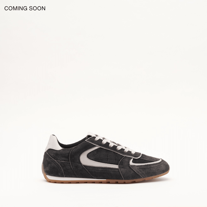 MALLET Acton Women's Black Suede Trainers