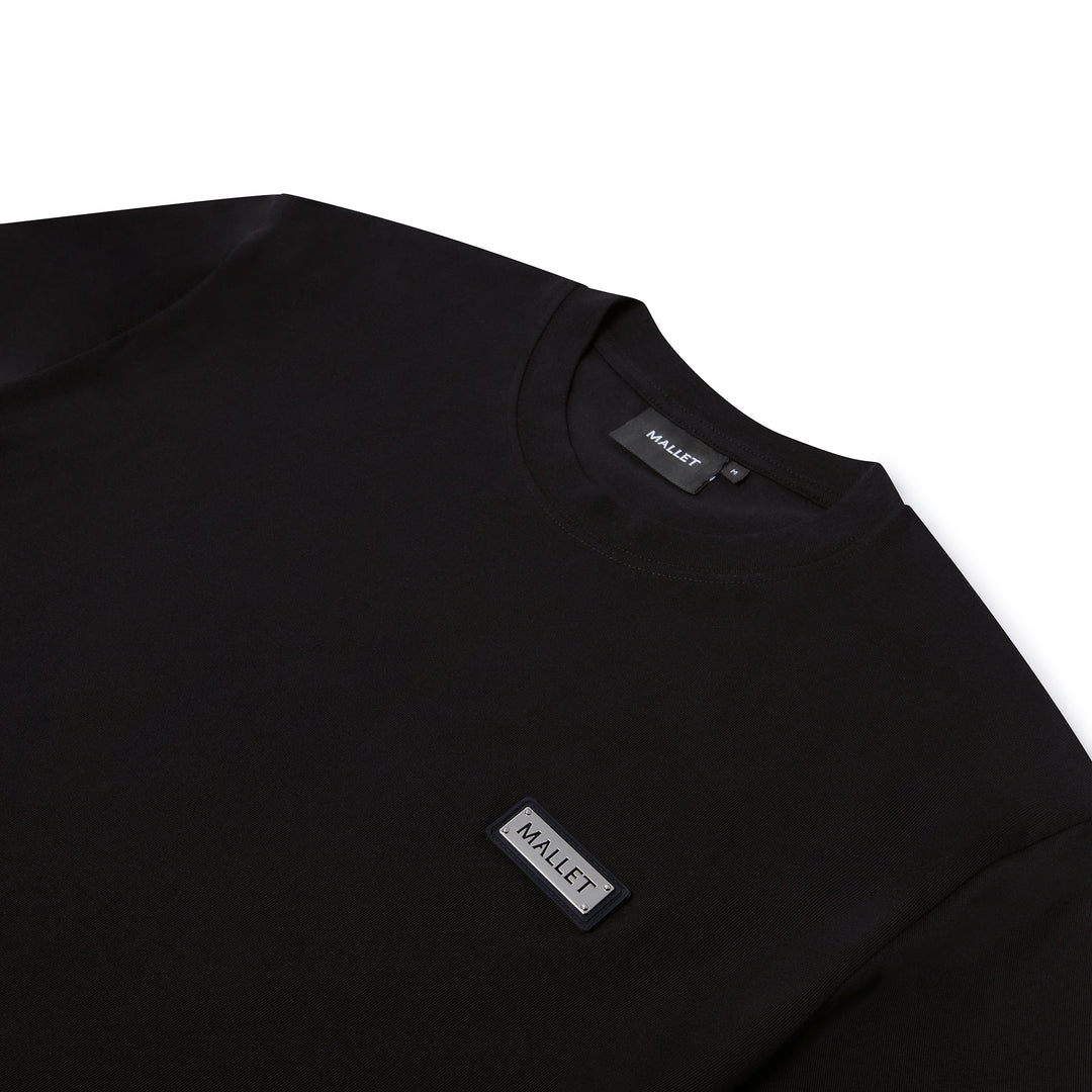 Plaque Tee Black Organic