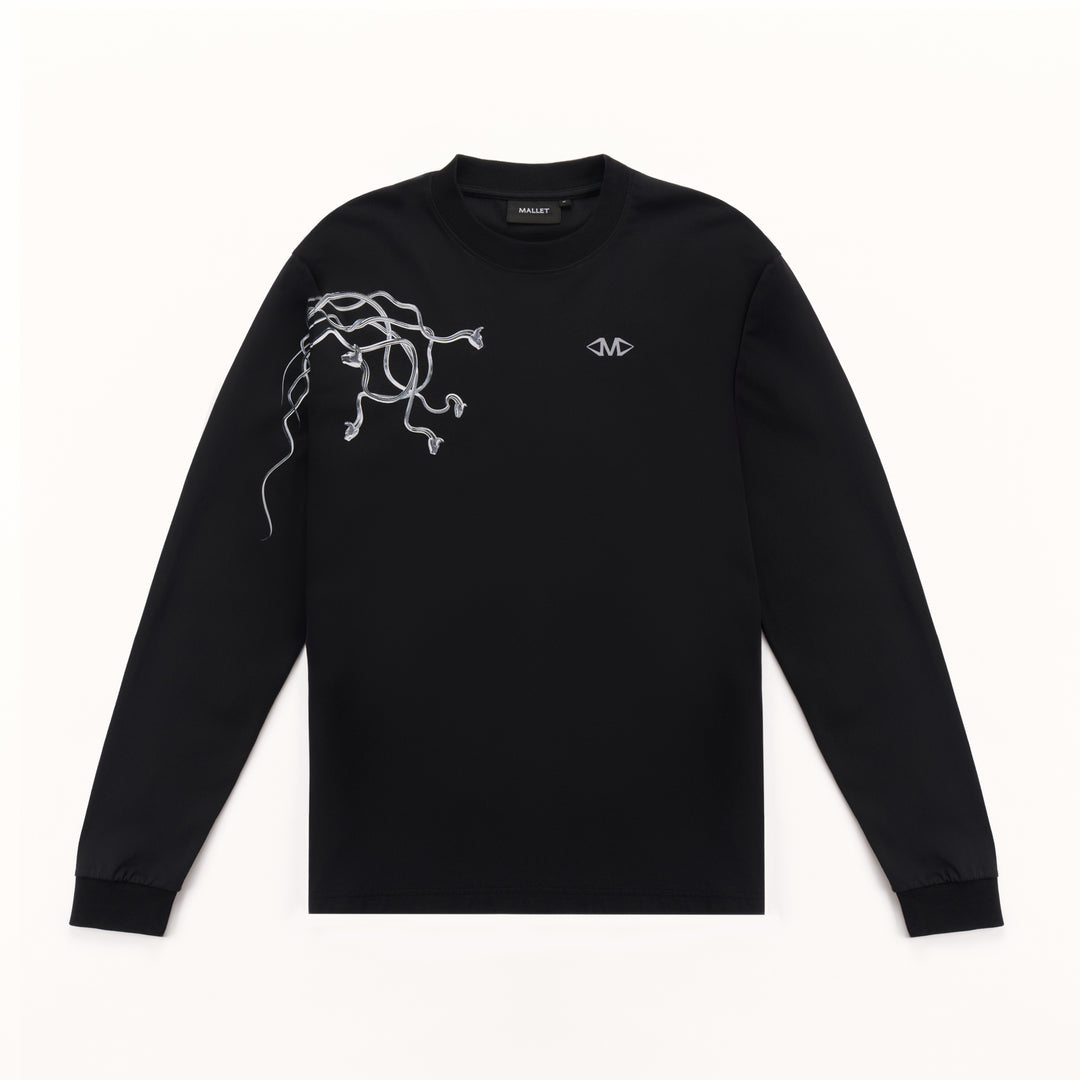 Detroit Parasite L/S Tee Black
