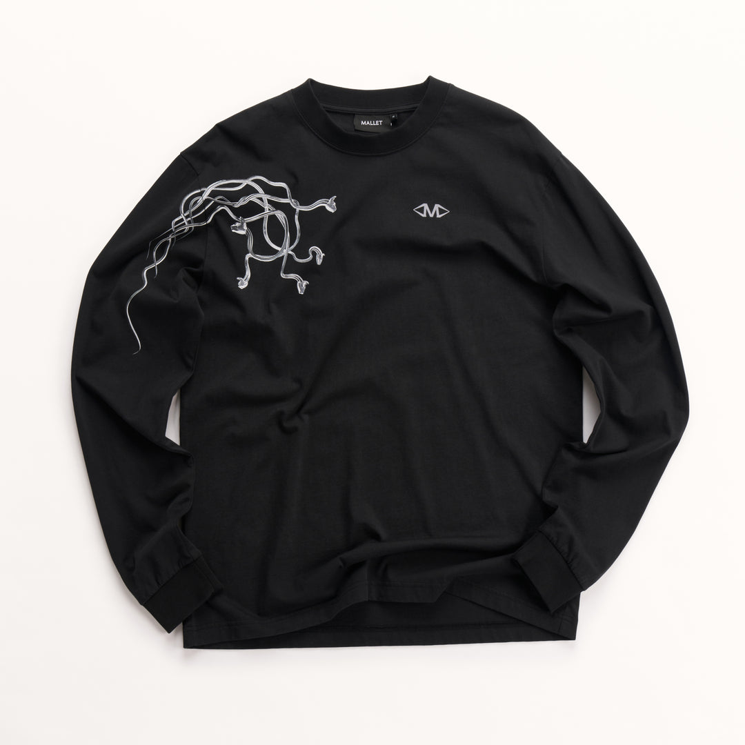 Detroit Parasite L/S Tee Black