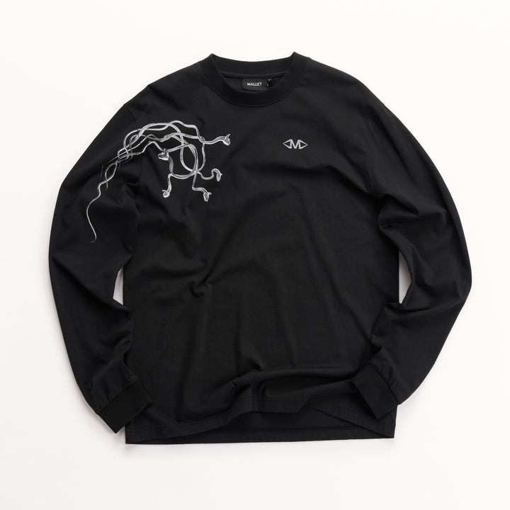 Detroit Parasite L/S Tee Black