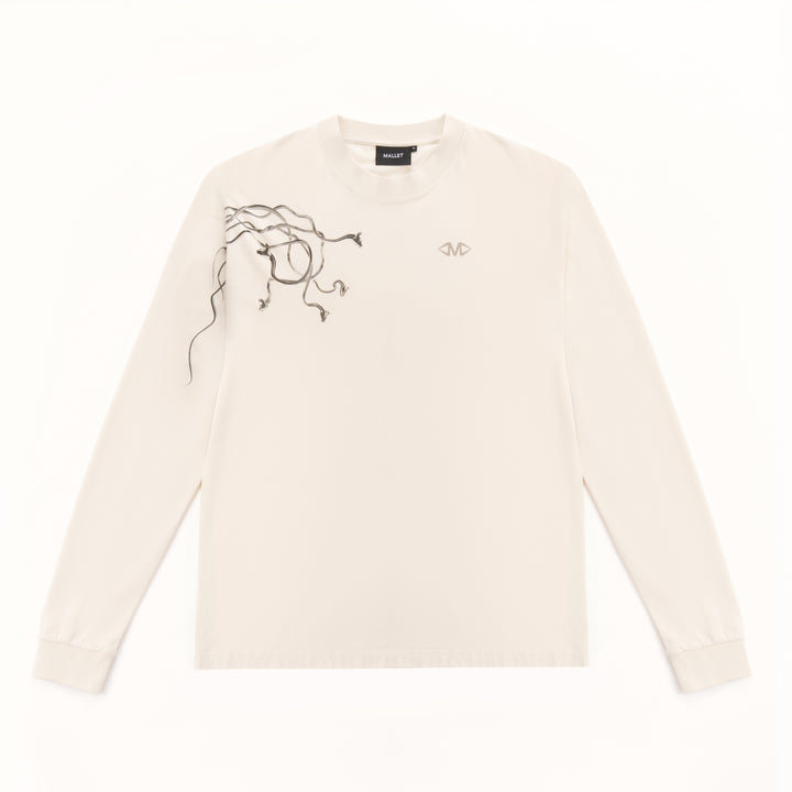 Detroit Parasite L/S Tee Stone