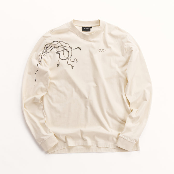 Detroit Parasite L/S Tee Stone