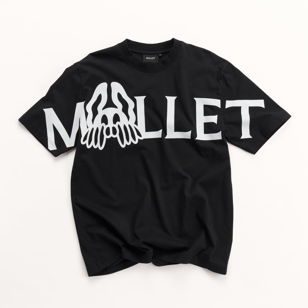 Detroit Peeper Large Logo Tee Black