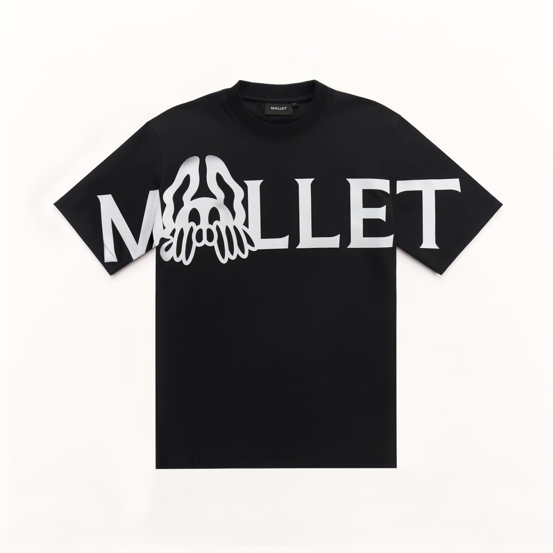 Detroit Peeper Large Logo Tee Black