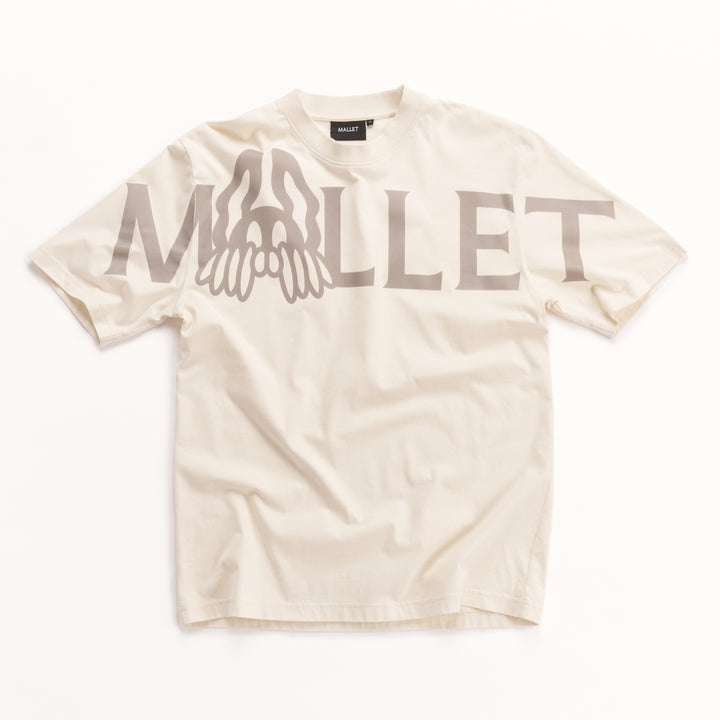 Detroit Peeper Large Logo Tee Stone