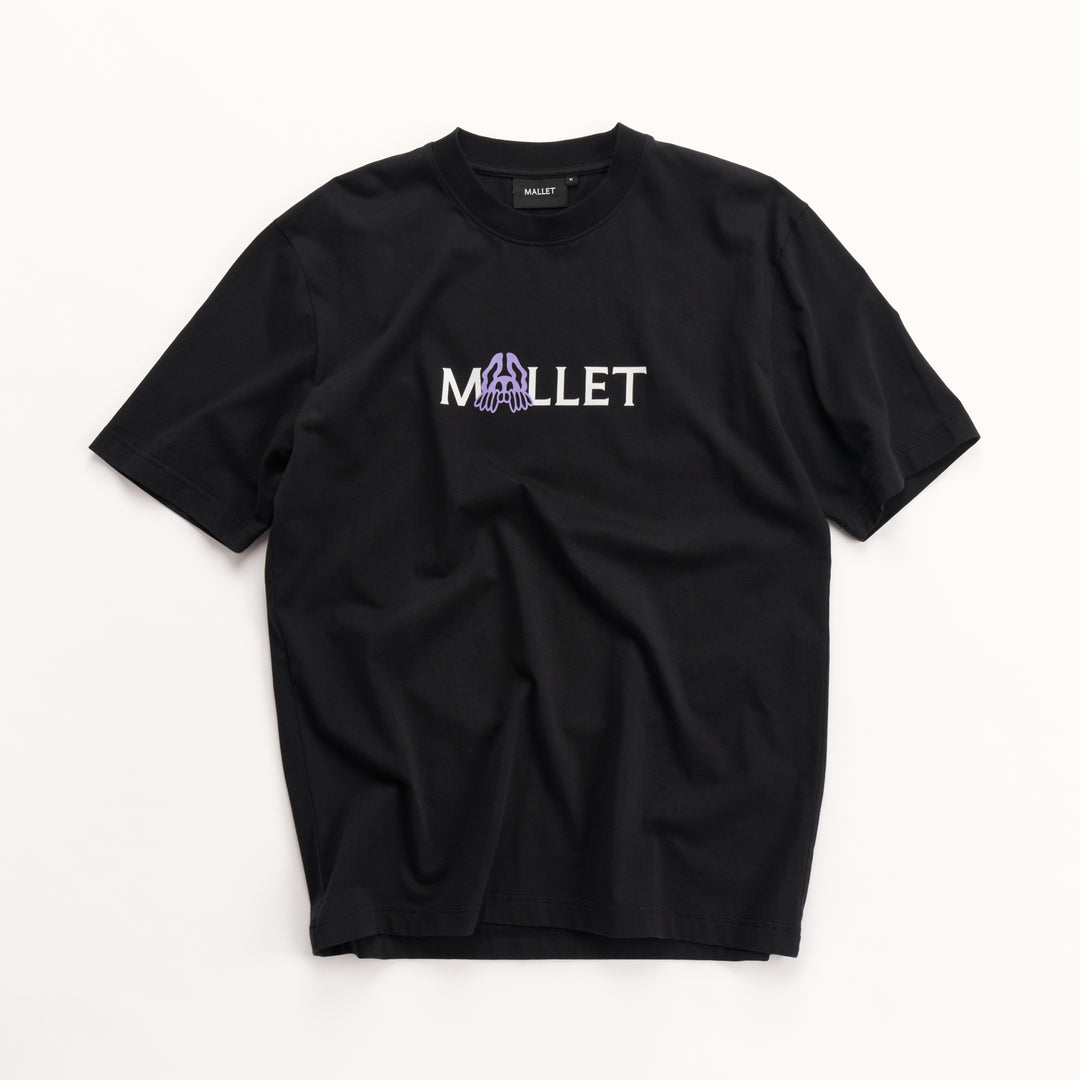 Detroit Peeper Logo Tee Black