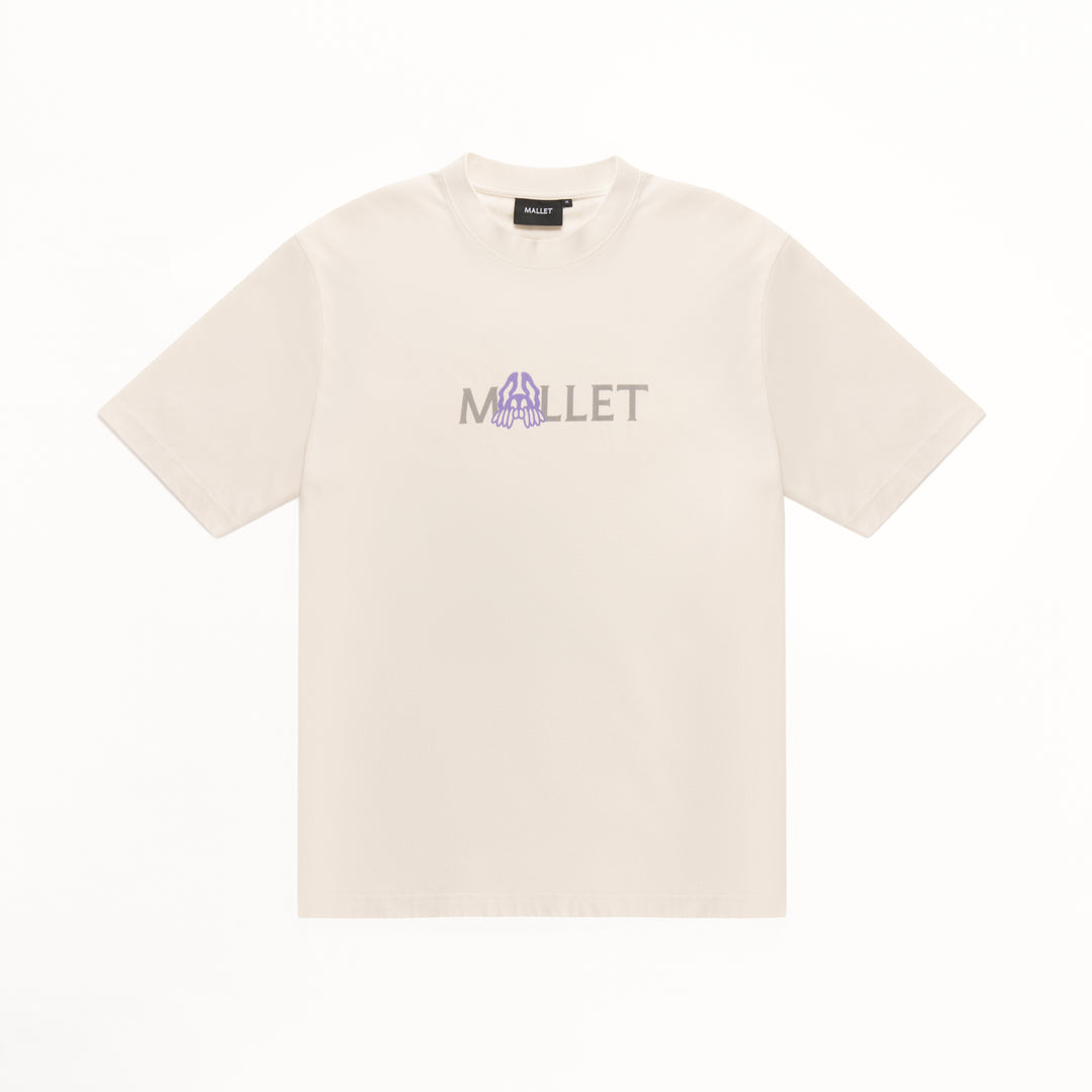 Detroit Peeper Logo Tee Stone