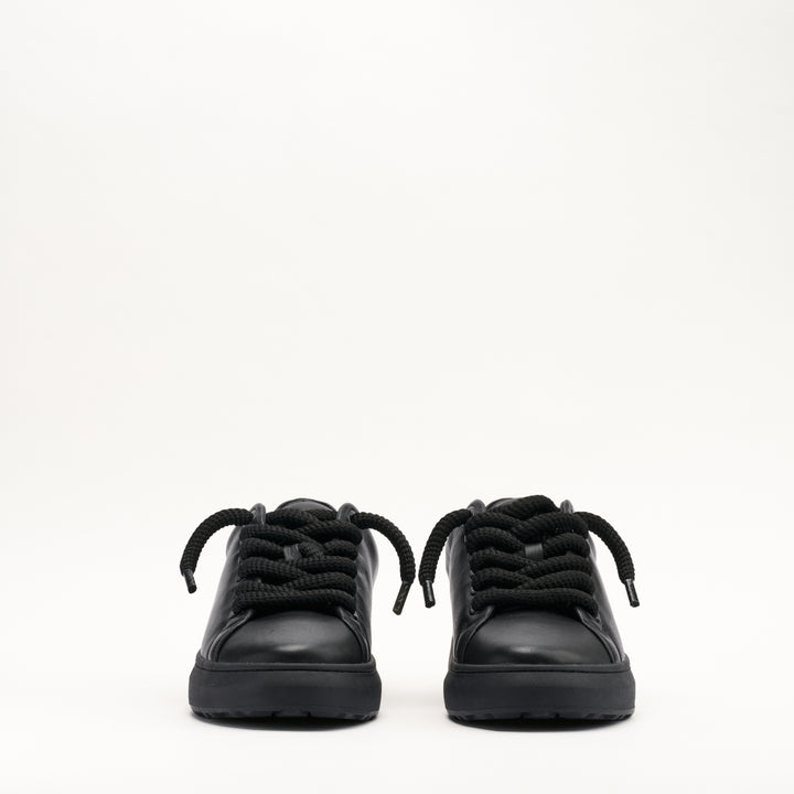 MALLET GRFTR Lite Men's Black Soft Leather Trainers