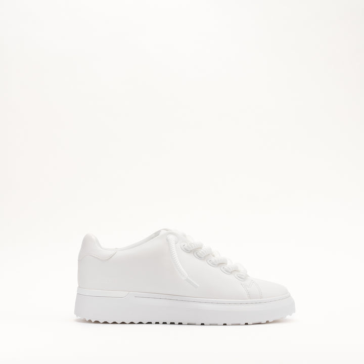 MALLET GRFTR Lite Men's White Soft Leather Trainers