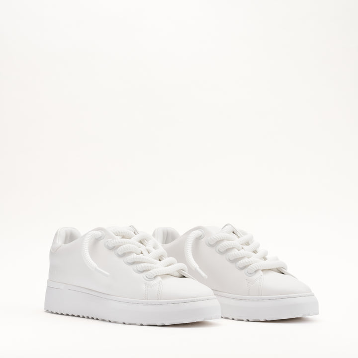 MALLET GRFTR Lite Men's White Soft Leather Trainers