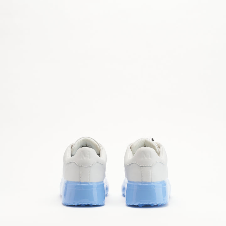 MALLET GRFTR LTC Women's Light Blue Dip Leather Trainers