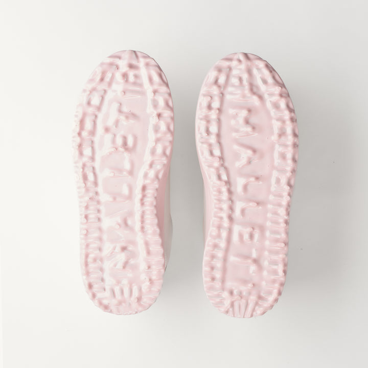 MALLET GRFTR LTC Women's Light Pink Dip Leather Trainers