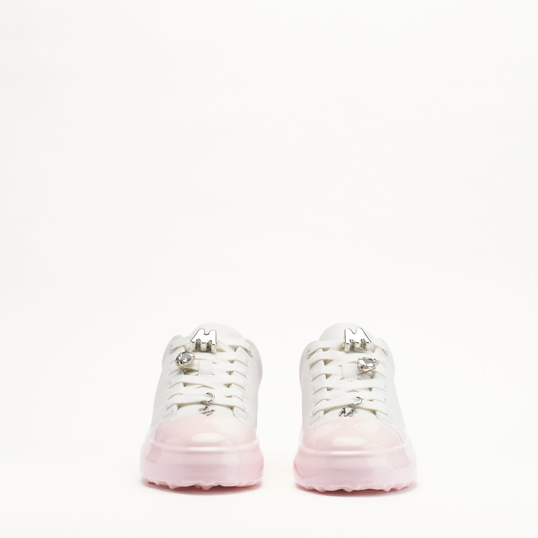 MALLET GRFTR LTC Women's Light Pink Dip Leather Trainers