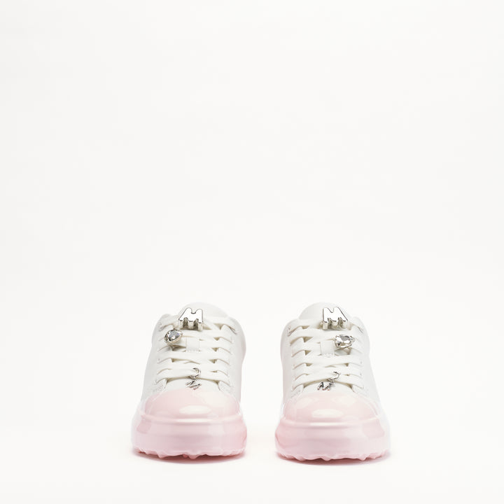 MALLET GRFTR LTC Women's Light Pink Dip Leather Trainers