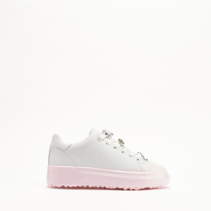 MALLET GRFTR LTC Women's Light Pink Dip Leather Trainers