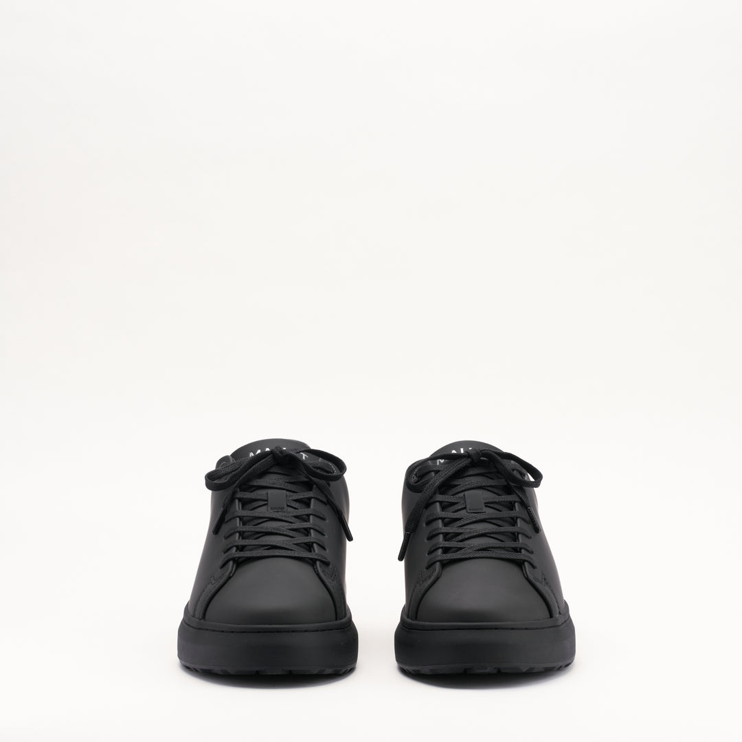 MALLET GRFTR Lite Men's Black Matt Leather Trainers