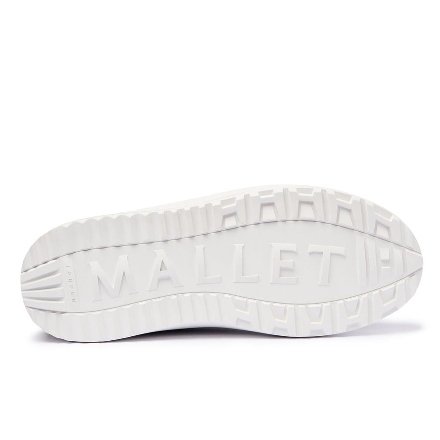 Mallet London Hoxton Lite Black Gold Mens Trainers