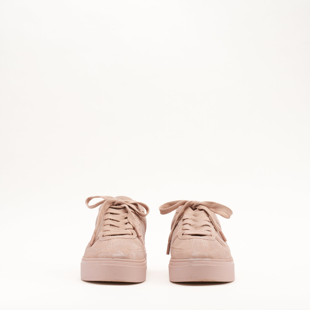 MALLET Kingsbury Women's Pink Suede Trainers