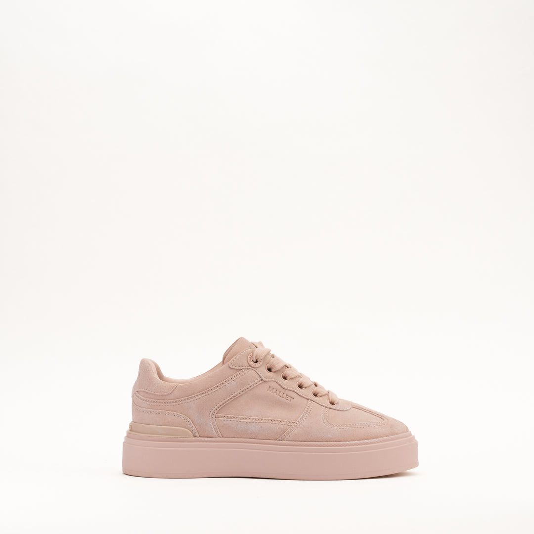 MALLET Kingsbury Women's Pink Suede Trainers