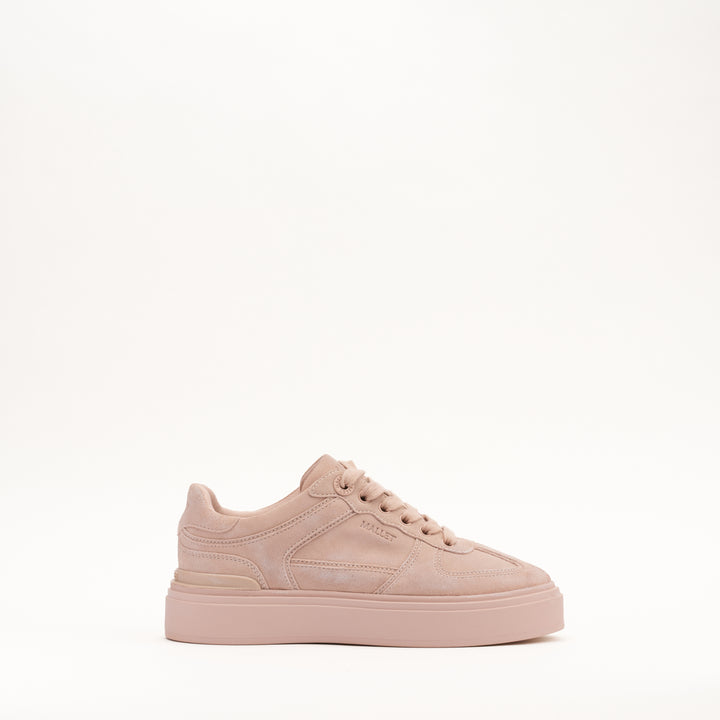 MALLET Kingsbury Women's Pink Suede Trainers