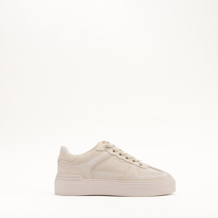MALLET Kingsbury Women's Taupe Suede Trainers