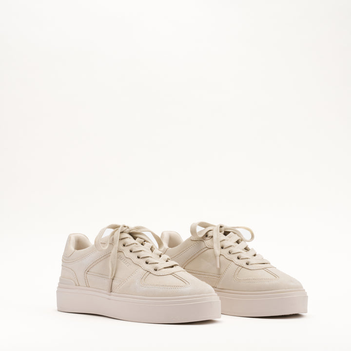 MALLET Kingsbury Women's Taupe Suede Trainers