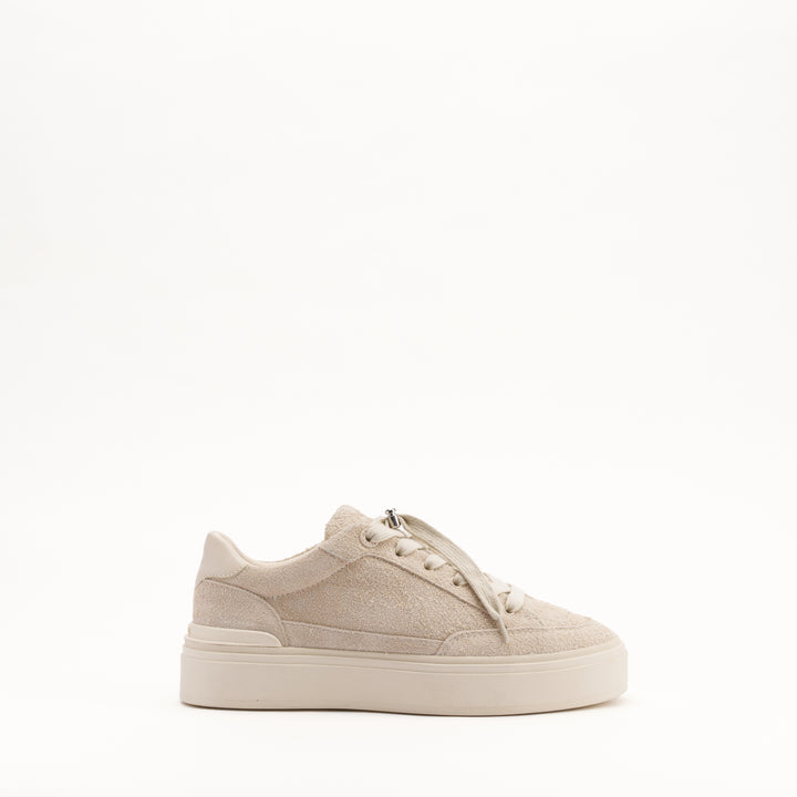 MALLET Lansbury Women's Beige Suede Trainers