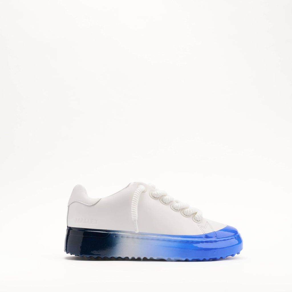 GRFTR Lite Blue Ombre Dip Leather Trainers