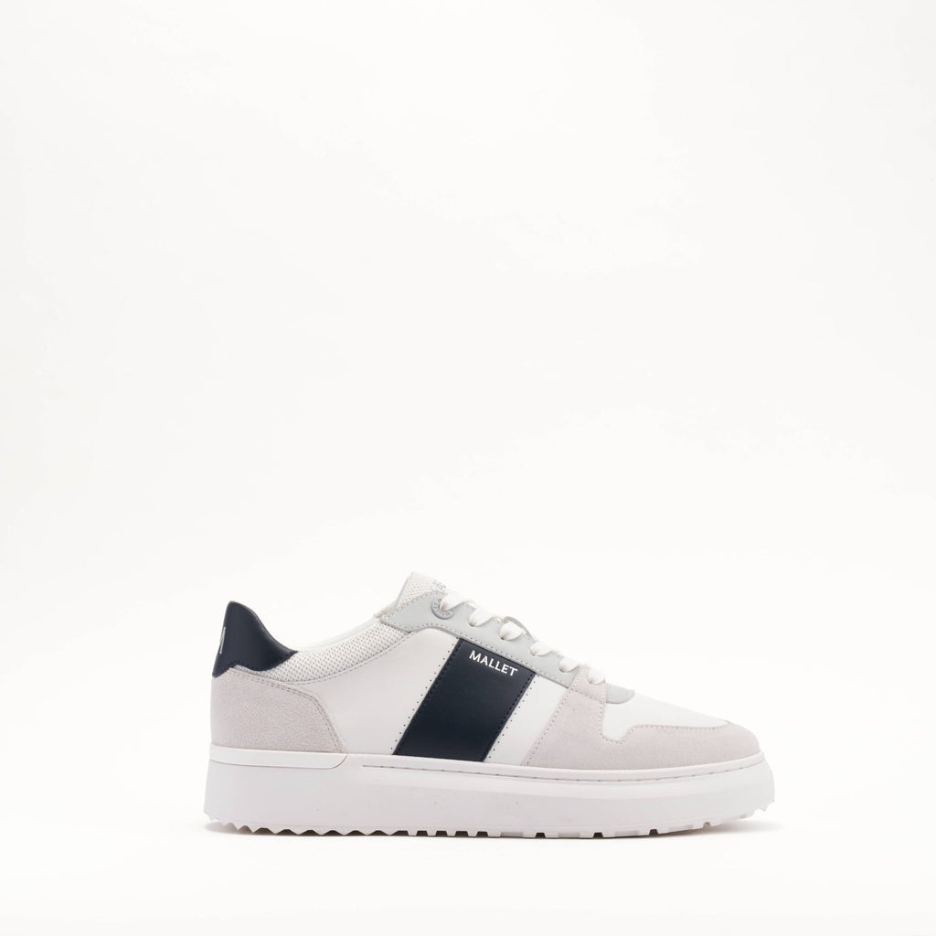 Hoxton Lite Navy Leather Trainers