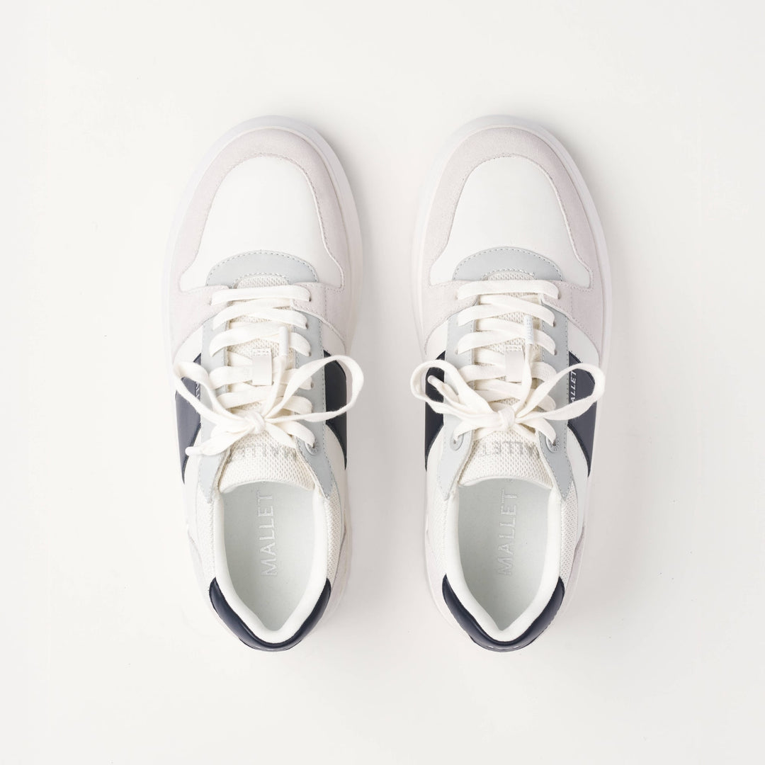 Mallet Hoxton Lite White Navy