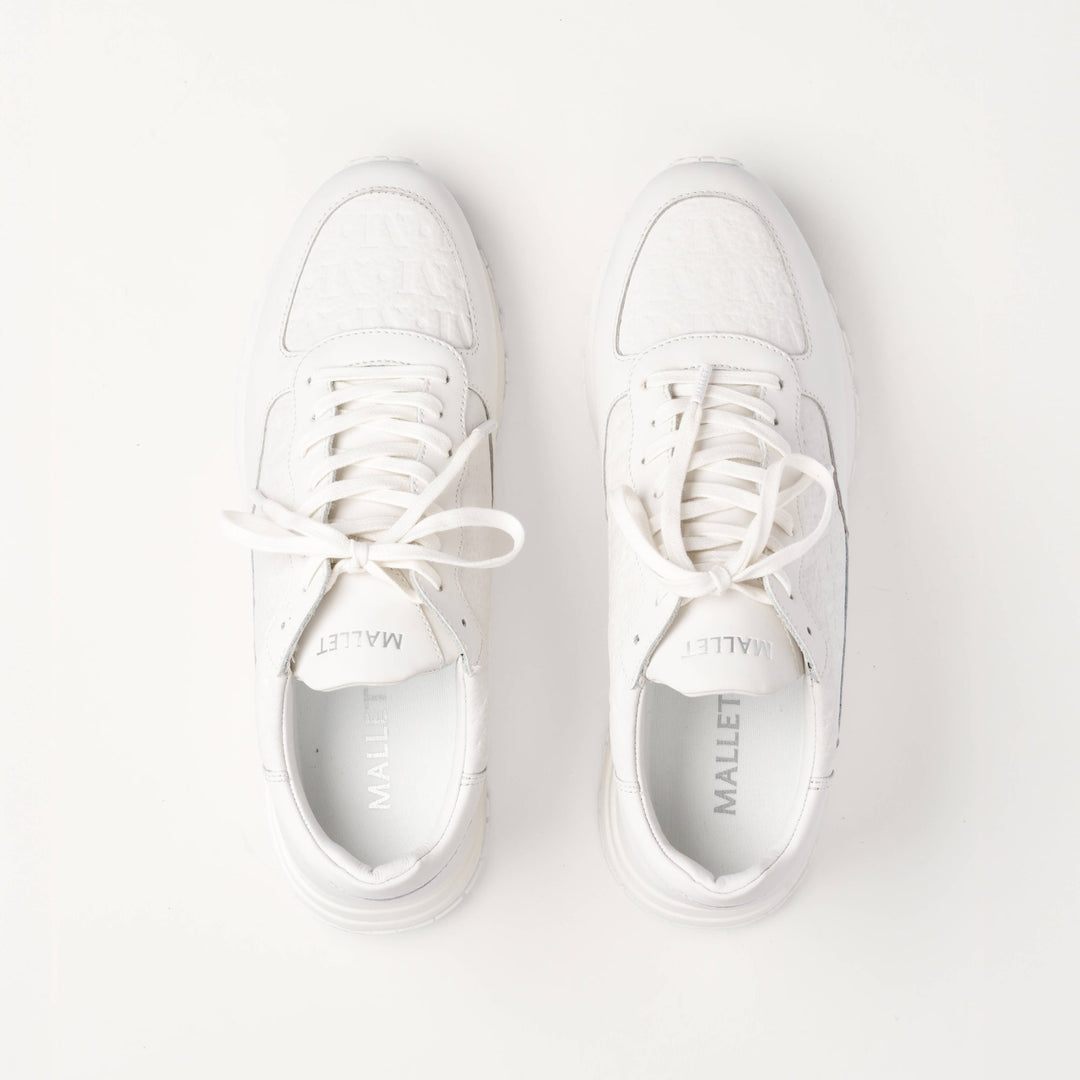 Mallet Popham Tumbled Mono White