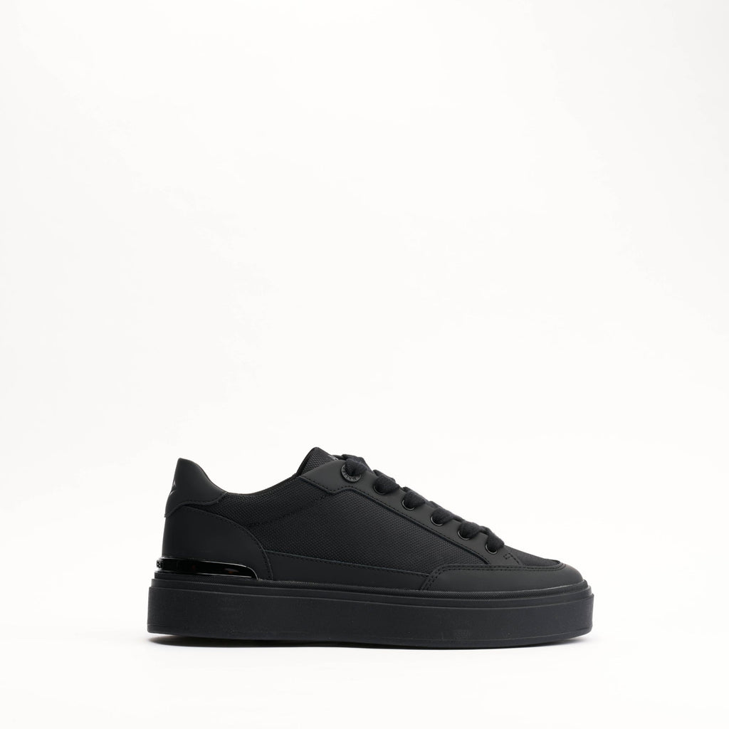 Lansbury Leather & Nylon Trainers