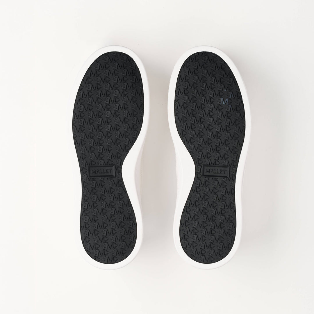 Mallet Lansbury White Black Tab
