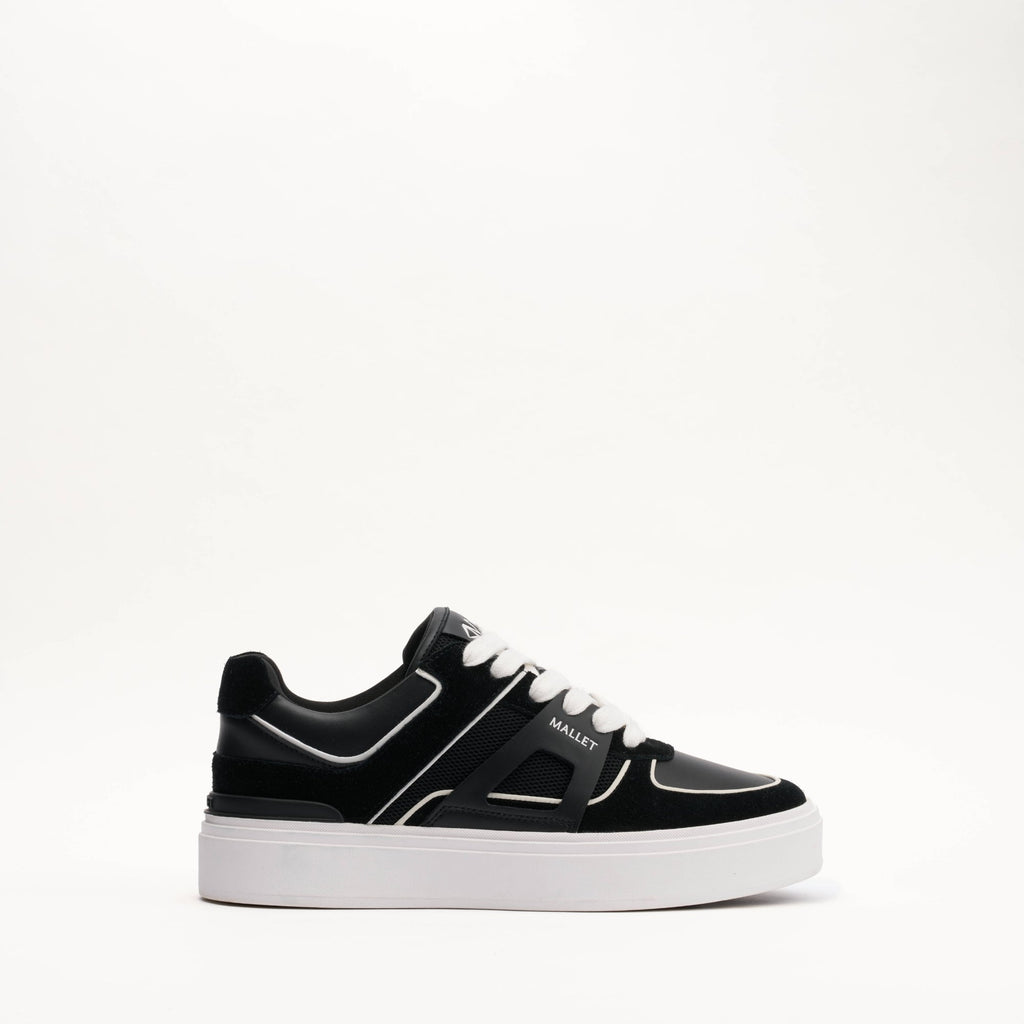 Fenchurch White Leather Trainers