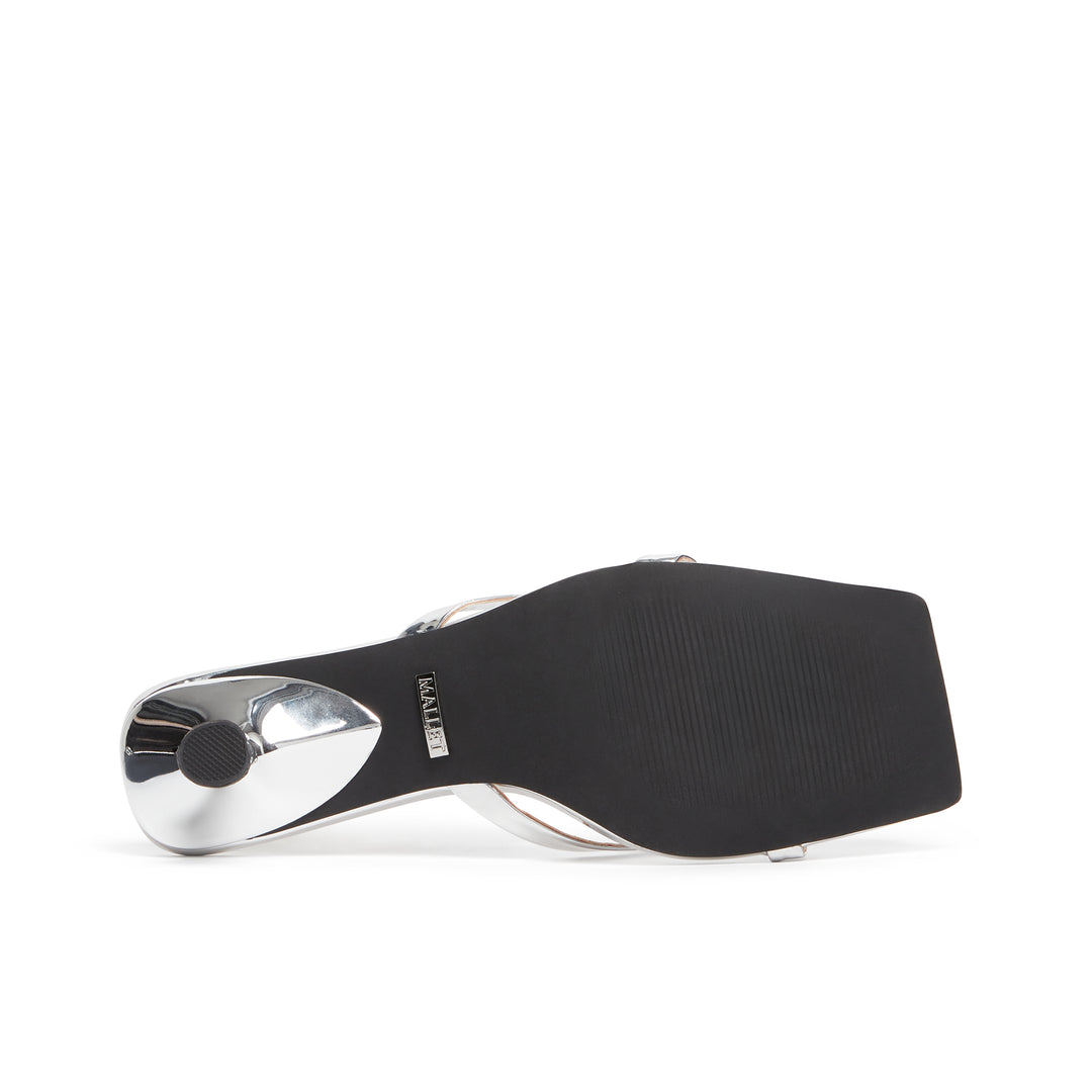 Elisa Metallic Silver Womens